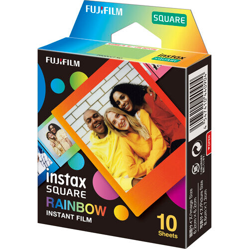 Fujifilm Instax Square Film - Rainbow