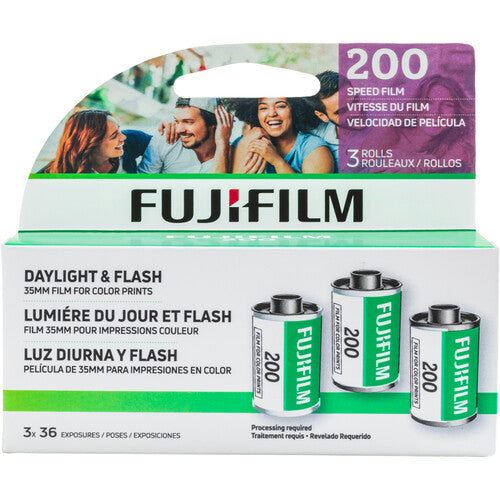 Fujifilm Daylight & Flash 200 - 3pack - 35mm