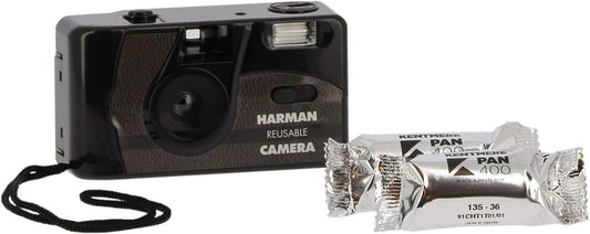 Harmen Reusable 35mm Camera + 2 Rolls of Film