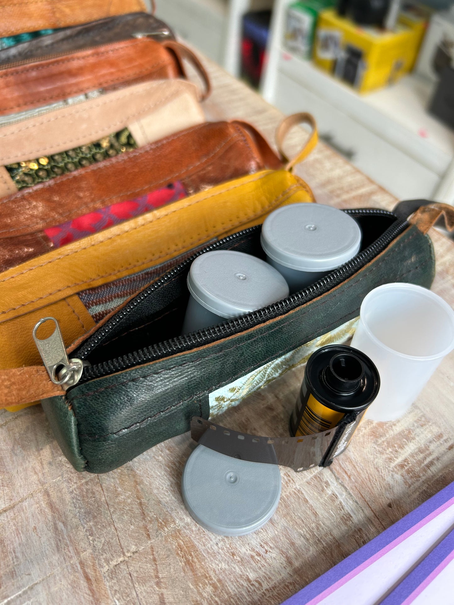 Hand Made Film Canister Pouch