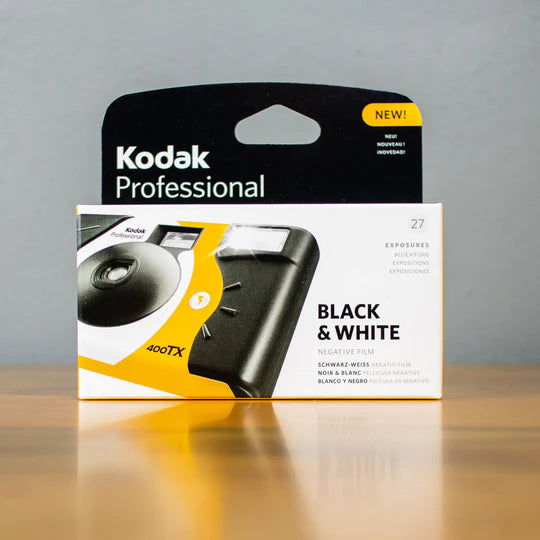 Kodak B&W Single- Use Flash Camera