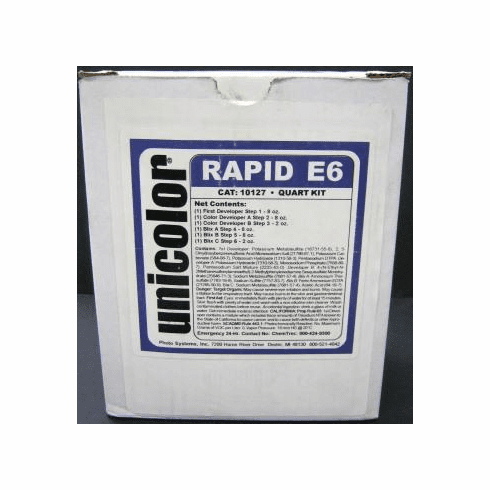 Ultrafine Unicolor E-6 Film Rapid Developing Kit Quart